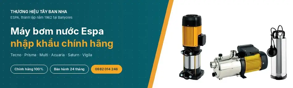 Máy bơm nước ESPA Tây Ban Nha