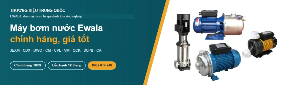 Máy bơm nước EWALA Trung Quốc
