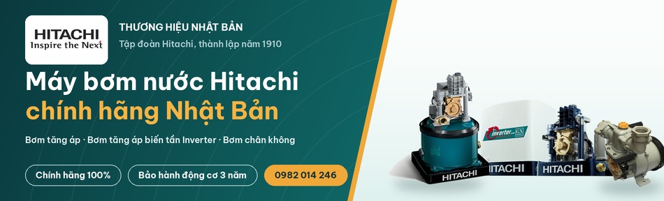 Máy bơm nước HITACHI Nhật Bản