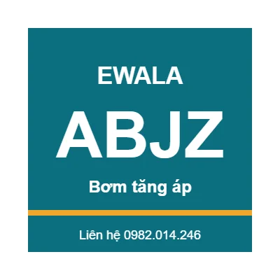Bơm tăng áp Ewala ABJZ