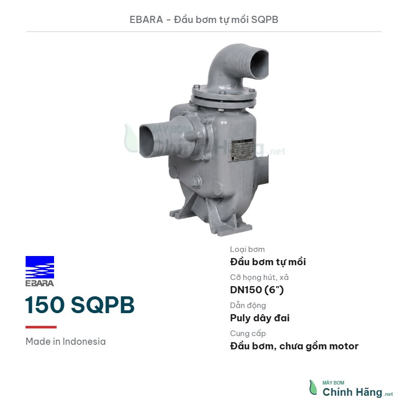 Đầu bơm tự mồi Ebara 150 SQPB