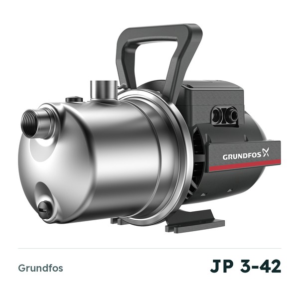 Máy bơm bán chân không đầu inox Grundfos JP 3-42 (720W)
